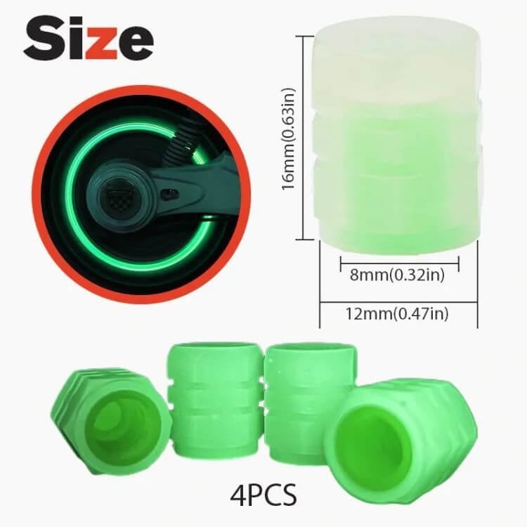 ✨ 49% OFF This Week – Glow-in-the-Dark Tire Valve Cap Set
