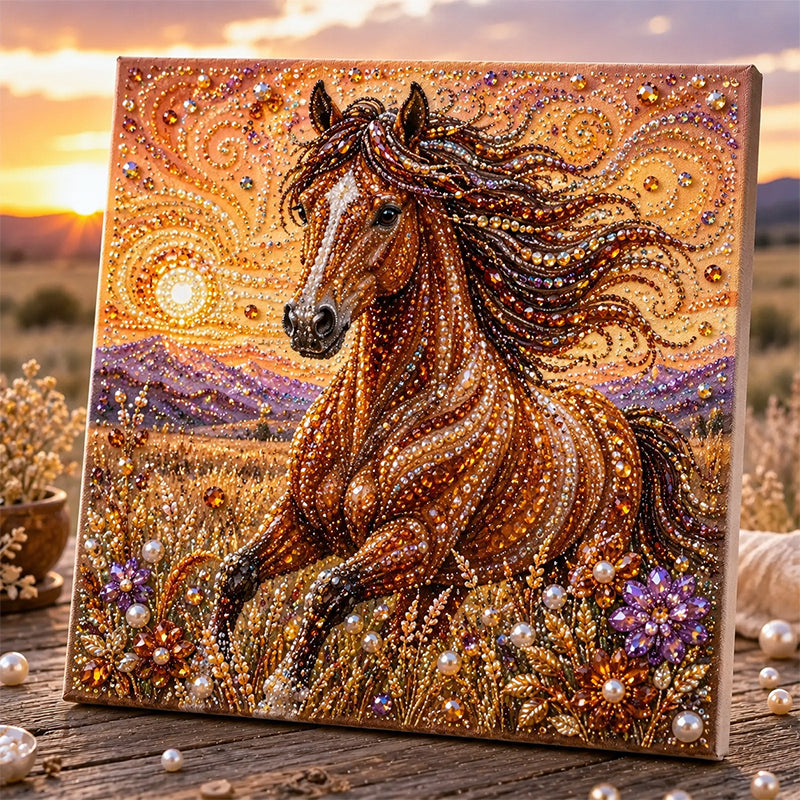 🔥 Last Day 49% OFF - 🦉✨Enchanted Animal Pearl Art DIY Kit