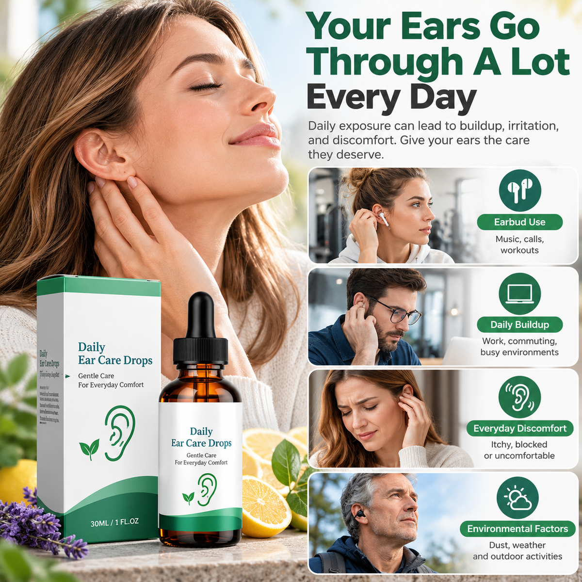 🎉NEWLY DEVELOPED 💧 EAR CARE DROPS | Easy Dropper Formula for Daily Personal Care & At-Home Wellness