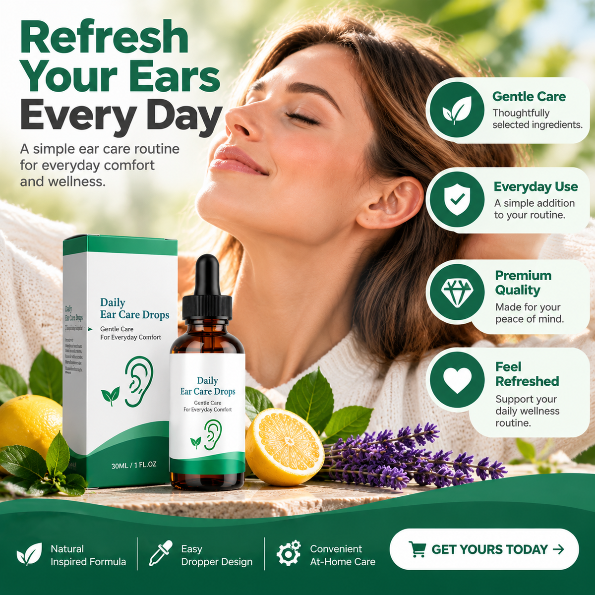 🎉NEWLY DEVELOPED 💧 EAR CARE DROPS | Easy Dropper Formula for Daily Personal Care & At-Home Wellness