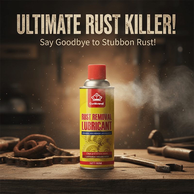 🔥 Limited-Time Discount! 💥 Anti-Rust Lubricant Spray & Rust Remover