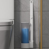 Gray Transparent Toilet Brush Body