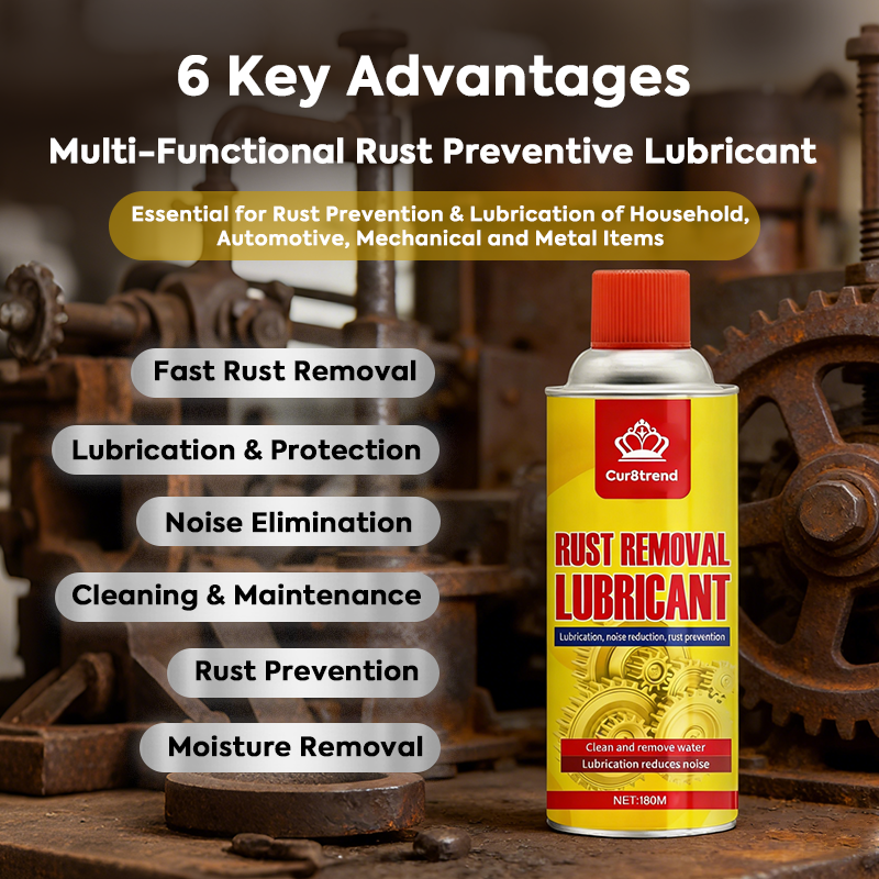 🔥 Limited-Time Discount! 💥 Anti-Rust Lubricant Spray & Rust Remover