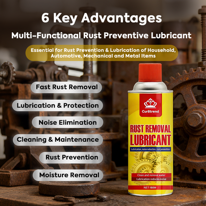 🔥 Limited-Time Discount! 💥 Anti-Rust Lubricant Spray & Rust Remover
