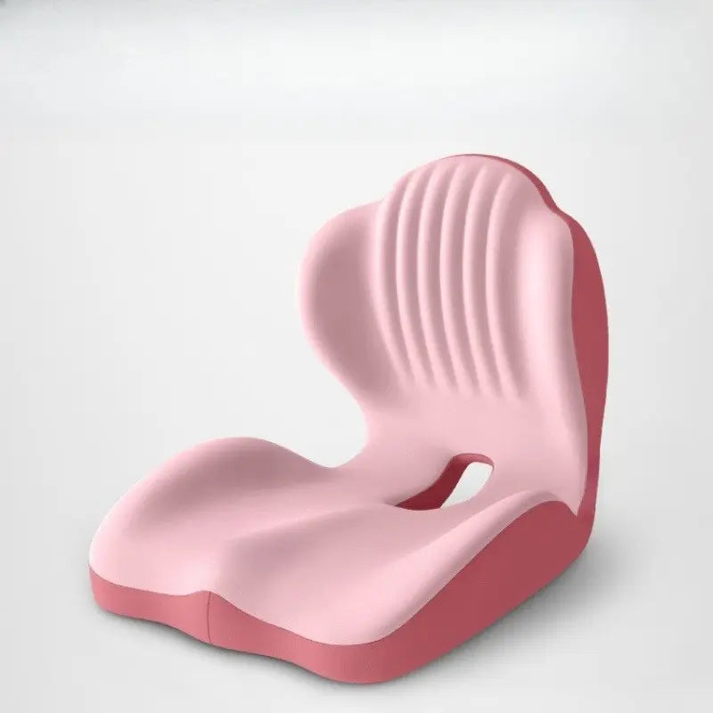 ✨Sit More Comfortably — Ergonomic Memory Foam Seat & Lumbar Support Cushion