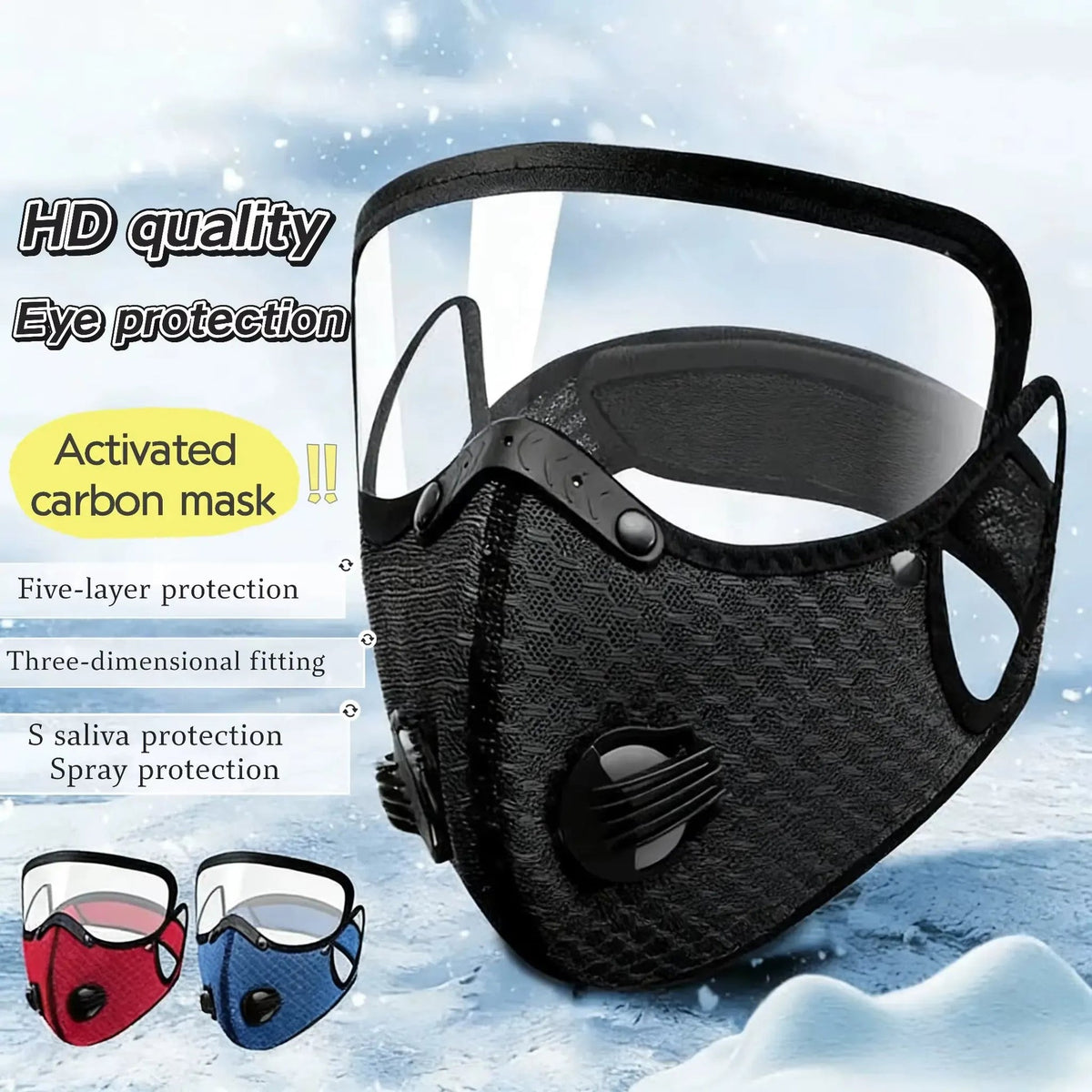 Reusable Carbon Filter Dust Mask - Built For Active Lifestyles