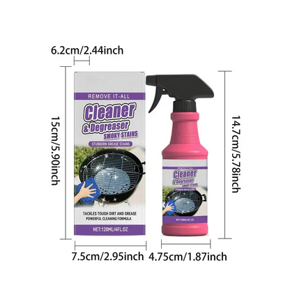 No Residue Grill Cleaner Degreaser Spray