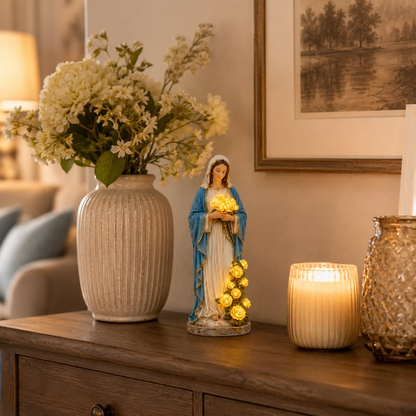 Virgin Mary Garden Light