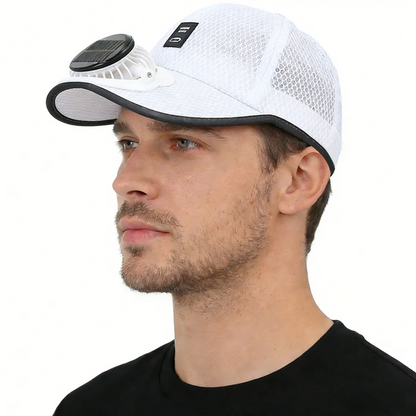 🧢2026 Pro Outdoor Cooling Cap: Dual Power Supply Fan Cap