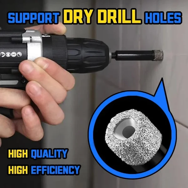50% OFF | 6Pcs Dry Diamond Drill Bit Set