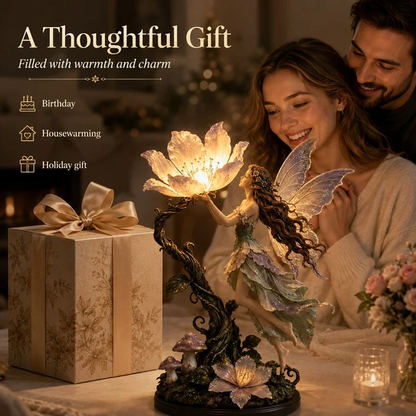 Fairy Flower Night Light – Modern Decorative LED Lamp For Cozy Home Space