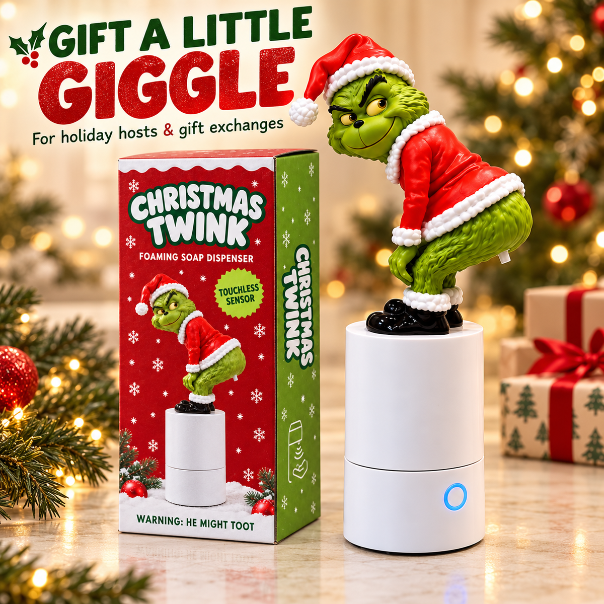 🎄🎅Merry Christmas Deal❄️The Christmas Soap Dispenser That Toots