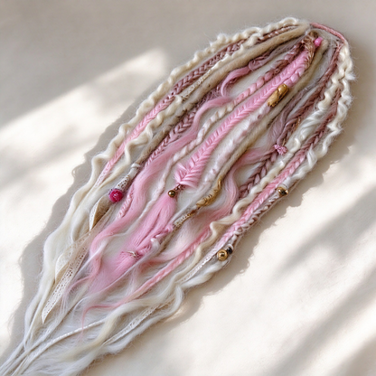🔥 Limited-Time 50% OFF! 🎉 Elastic Dread Ponytail – Boho Chic Style