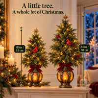Set of 2 – 12-inch + 18-inch Trees