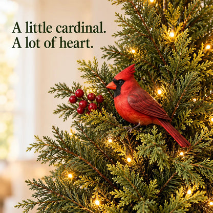 🐦🎄 Cardinal Glow Trees™ | Lighted Christmas Lantern Decor