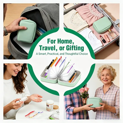 Waterproof Pill Pouch Set – Large Weekly Travel Medicine Organizer