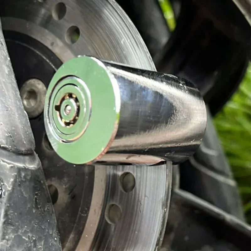 🏍️ Motorcycle & Bicycle Disc Brake Lock with Push-to-Lock Design