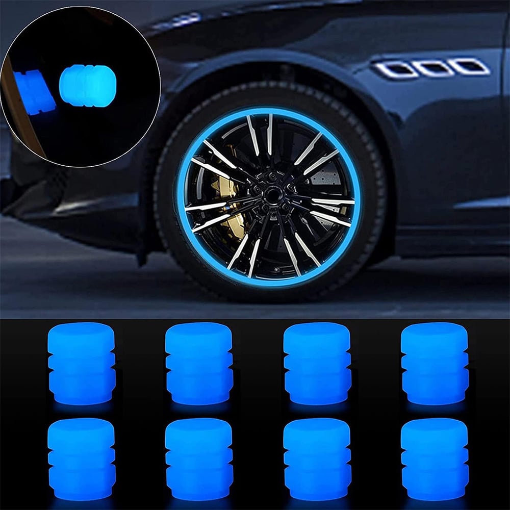 ✨ 49% OFF This Week – Glow-in-the-Dark Tire Valve Cap Set