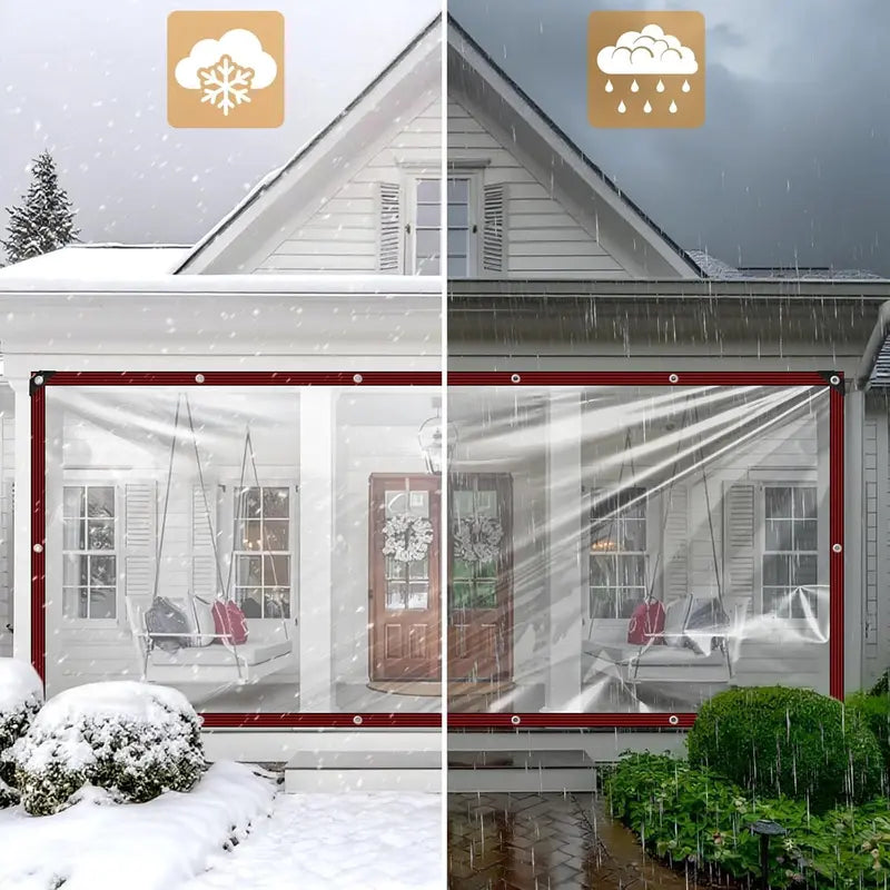 ☔ 7×10 FT All-Purpose PE Waterproof Tarp – Reliable Everyday Protection