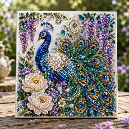 🔥 Last Day 49% OFF - 🦉✨Enchanted Animal Pearl Art DIY Kit