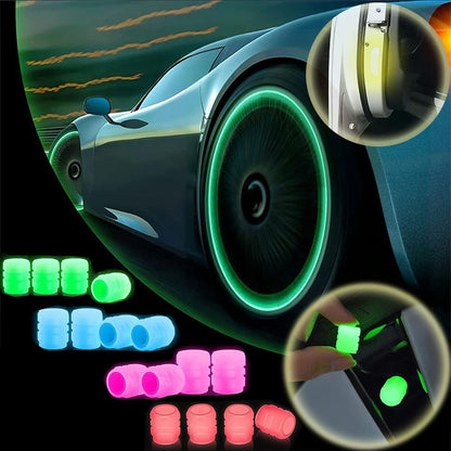 ✨ 49% OFF This Week – Glow-in-the-Dark Tire Valve Cap Set