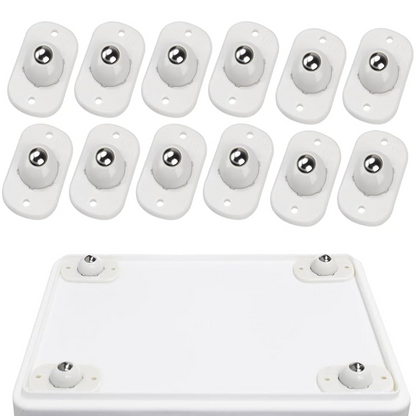 Self-Adhesive Mini Caster Wheels