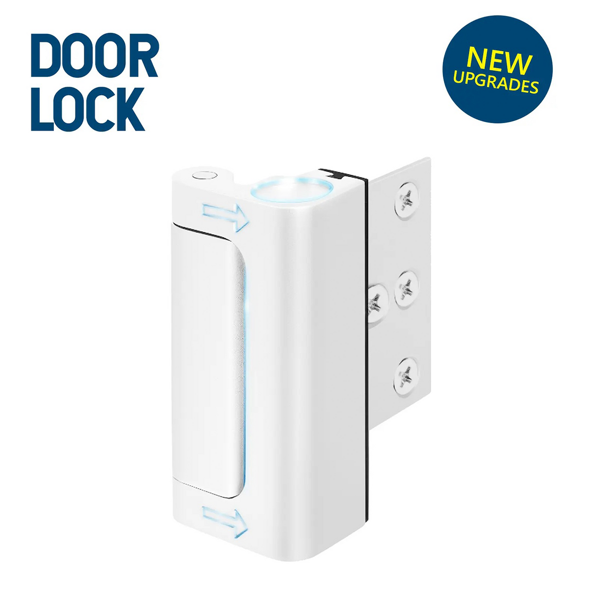 Back To School Security Door Hardware – Heavy-Duty Aluminum Anti-Theft Lock Latches & Bolts