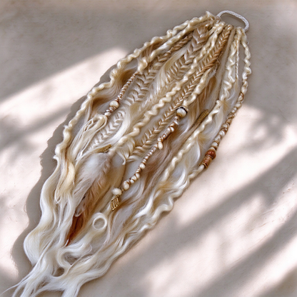 🔥 Limited-Time 50% OFF! 🎉 Elastic Dread Ponytail – Boho Chic Style