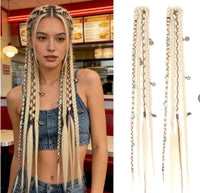 🤍 Beige 3-Strand Braid
