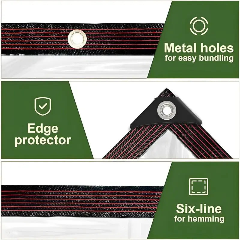 ☔ 7×10 FT All-Purpose PE Waterproof Tarp – Reliable Everyday Protection