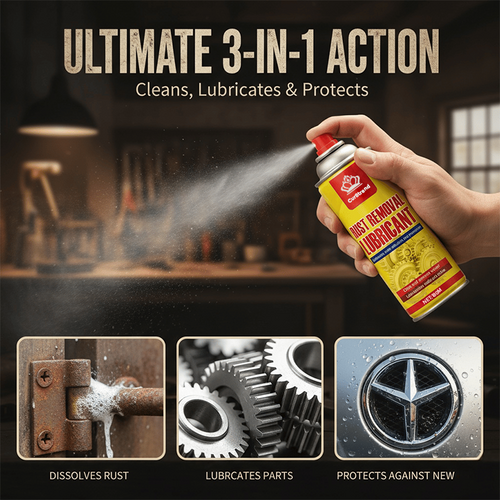 🔥 Limited-Time Discount! 💥 Anti-Rust Lubricant Spray & Rust Remover