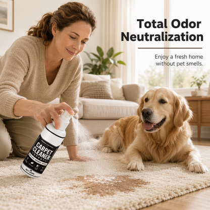 📢📢50% OFF!!🧼✨ Deep-cleaning carpet spray – removes stubborn stains and neutralizes odors instantly!