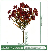 Autumn Red 2pcs