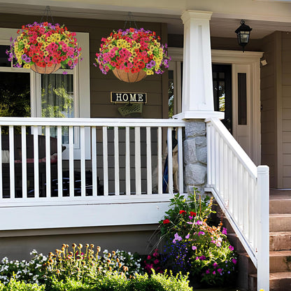 UV Resistant Look Real Colorful Spring Flowers