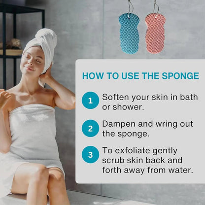 3D Super Soft Exfoliating Bath Sponge