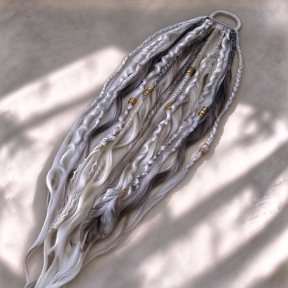 🔥 Limited-Time 50% OFF! 🎉 Elastic Dread Ponytail – Boho Chic Style