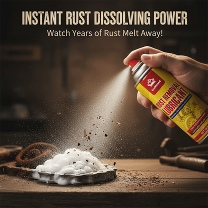 🔥 Limited-Time Discount! 💥 Anti-Rust Lubricant Spray & Rust Remover