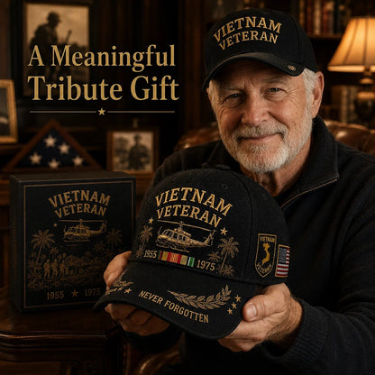 🎖️ Vietnam Veteran 1955–1975 Memorial Cap🔥🇺🇸