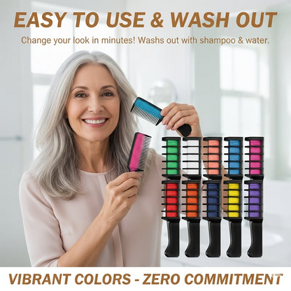 ✨Festive Fun Hair Chalk Combs