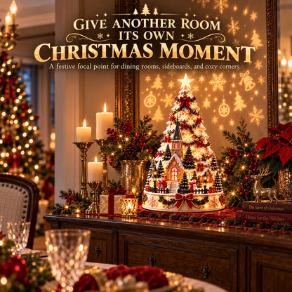 🏆 6,000+ Sold - 🎄MerryRealm Christmas Village Lightscape Tree