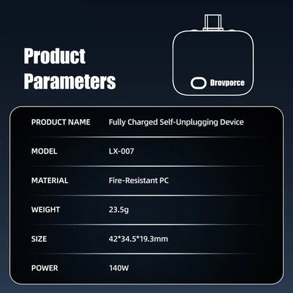 140W Smart Auto Disconnect Battery Guard Anti Overcharge Charger