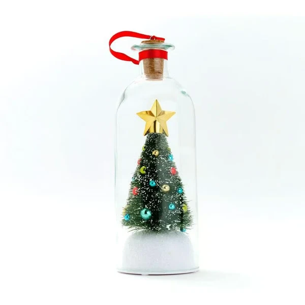 Christmas Sale - Recordable Christmas Tree Message In A Bottle