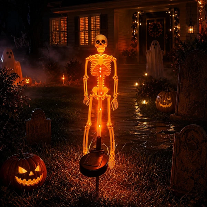 Solar Skeleton Yard Stake