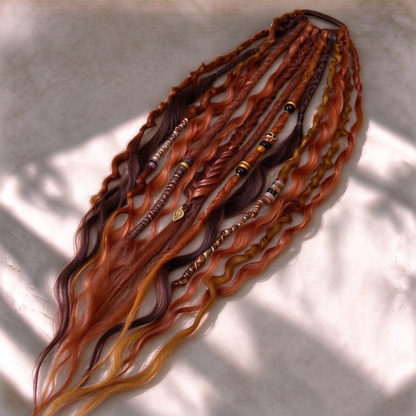 🔥 Limited-Time 50% OFF! 🎉 Elastic Dread Ponytail – Boho Chic Style