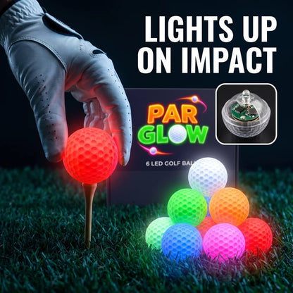 ⛳ LED Golf Balls for Night Play – 6 Pack