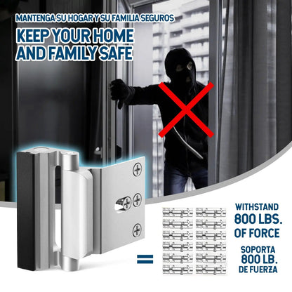 Back To School Security Door Hardware – Heavy-Duty Aluminum Anti-Theft Lock Latches & Bolts