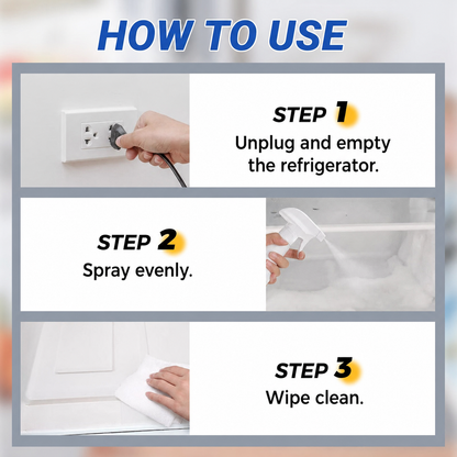 🥳2026 HOT SALE🥳💞50K+ SOLD!🧊Defrost Spray for Fridge-Freezer
