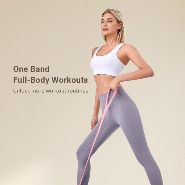 Figure 8 Resistance Bands – Silicone Exercise Bands For Women