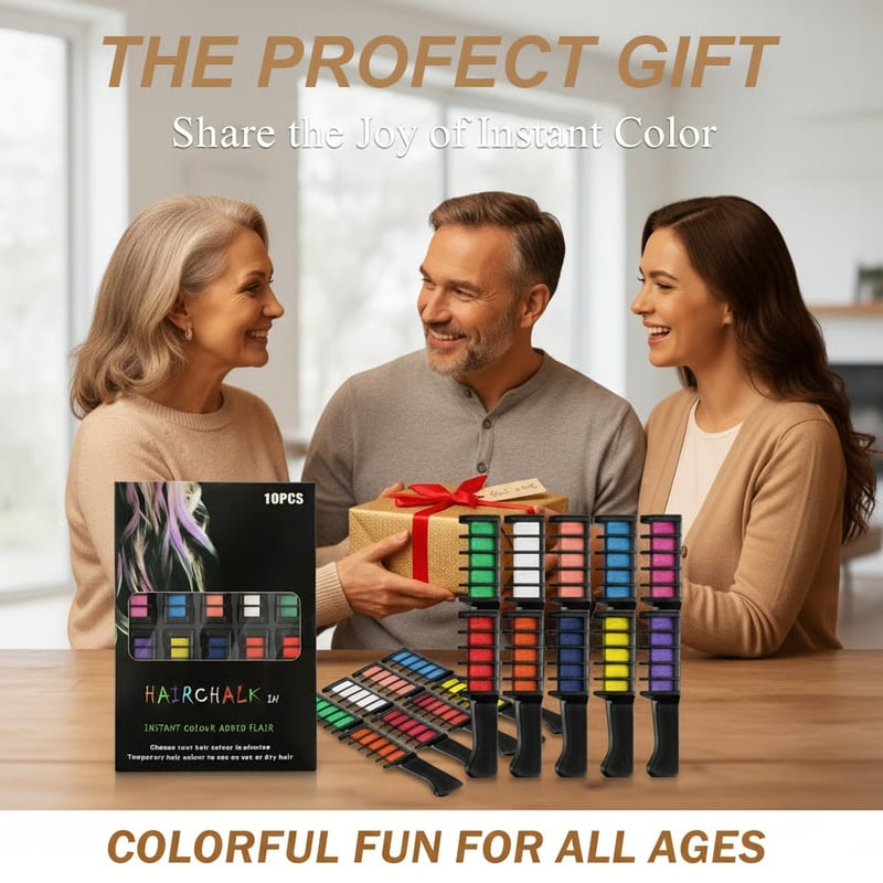 ✨Festive Fun Hair Chalk Combs