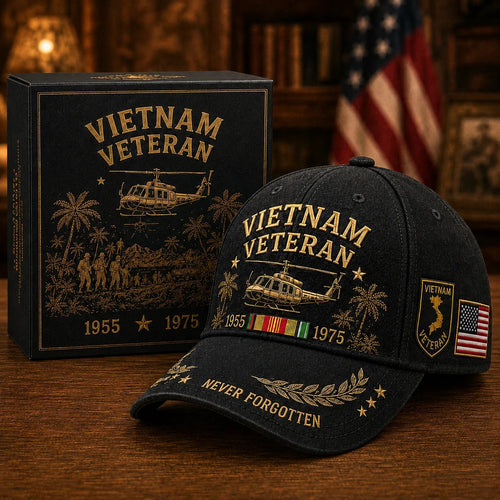 🎖️ Vietnam Veteran 1955–1975 Memorial Cap🔥🇺🇸